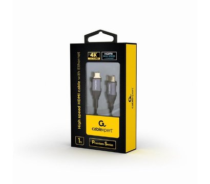 Зображення 3 Кабель мультимедійний Cablexpert HDMI - HDMI v.2.0, 1м — CCBP-HDMI-1M