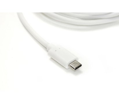 Зображення 3 Кабель мультимедійний PowerPlant USB Type-C-HDMI, 1.8м, white — KD00AS1271
