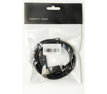 Изображение 3 Кабель мультимедийный PowerPlant DisplayPort-HDMI v1.4, 1.8м, black — KD00AS1278
