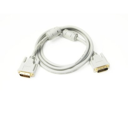 Зображення 3 PowerPlant DVI-D 24M-24M, 1.5м, white — KD00AS1283