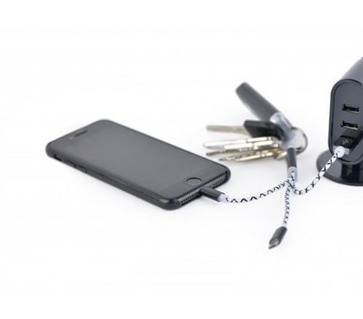 Изображение 4 Кабель Cablexpert USB 2.0 - Lightning/MicroUSB, 0.1м — CC-USB2-AM8PmB-01-MX