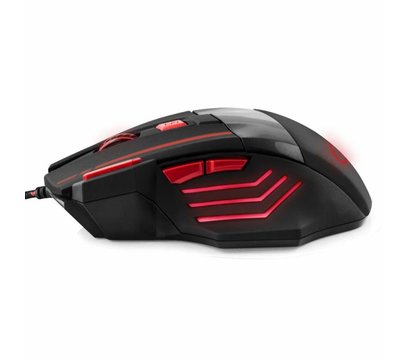 Изображение 2 Мышь Esperanza EGM201R Wolf USB Black/Red