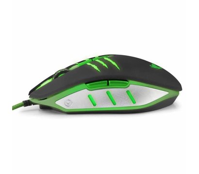 Изображение 2 Мышь Esperanza MX301 Rex USB Black/Green — EGM301
