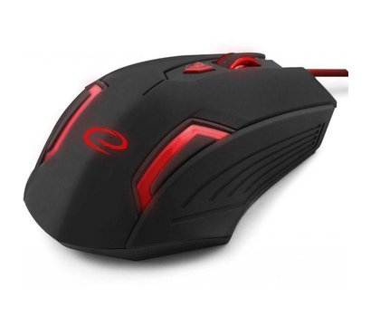 Изображение 3 Мышь Esperanza EGM205R Fighter USB Black/Red