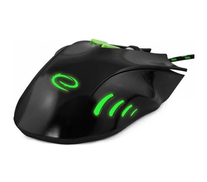 Зображення 3 Миша Esperanza MX401 Hawk USB Black/Green — EGM401KG