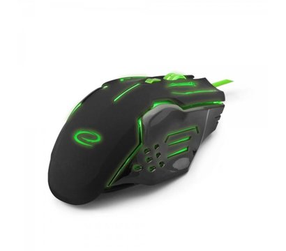 Изображение 3 Мышь Esperanza MX403 Apache USB Black/Green — EGM403G