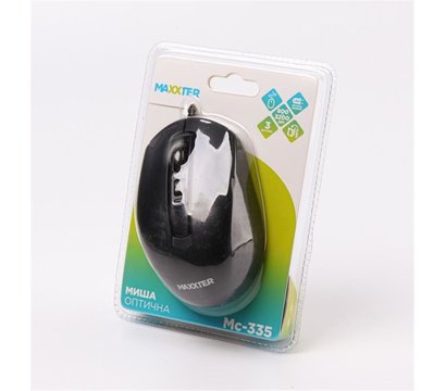 Изображение 4 Мышь Maxxter Mc-335 USB Black