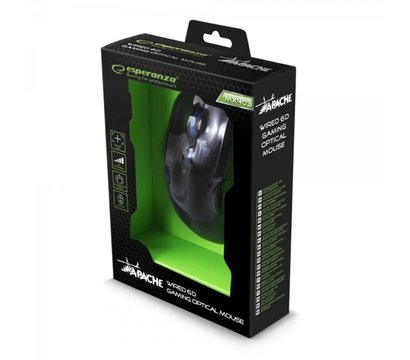 Изображение 4 Мышь Esperanza MX403 Apache USB Black/Blue —  EGM403B