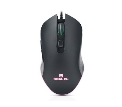 Изображение 6 Мышь REAL-EL RM-550 USB Black