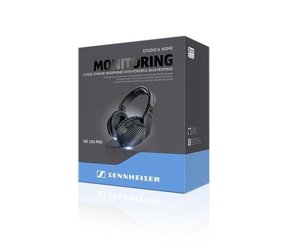 Зображення 5 Навушники Sennheiser HD 200 Pro — 507182 без мікрофону