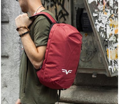 Изображение 5 Рюкзак для ноутбука Frime Keeper Dark red