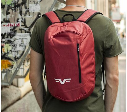 Изображение 7 Рюкзак для ноутбука Frime Keeper Dark red