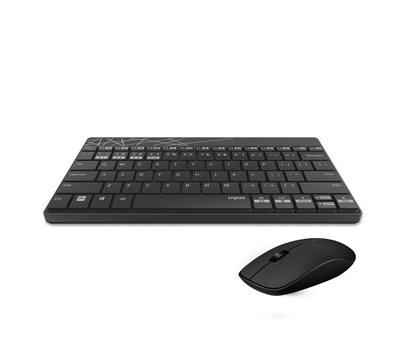 Изображение 2 Комплект мышь + клавиатура Rapoo 8000M Wireless Black