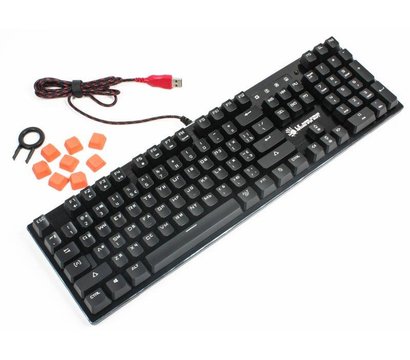 Изображение 2 Клавиатура A4Tech Bloody B820R Red SW USB Black