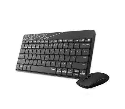 Изображение 3 Комплект мышь + клавиатура Rapoo 8000M Wireless Black