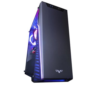 Изображение 3 Корпус Frime MarkIII 2*USB3.0 no PS — MarkIII-U3-GLS-3RGBF-WP