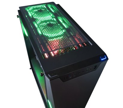 Изображение 5 Корпус Frime MarkIII 2*USB3.0 no PS — MarkIII-U3-GLS-3RGBF-WP