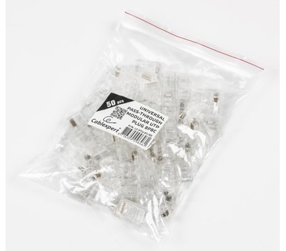 Изображение 3 Коннектор RJ45 Cablexpert LC-PTU-01/50 (50 шт.) упаковка