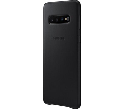 Изображение 3 Чехол Samsung Leather Cover для Samsung Galaxy S10 SM-G973 Black - EF-VG973LBEGRU