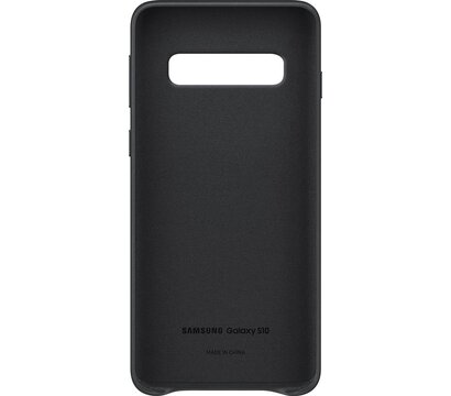 Изображение 4 Чехол Samsung Leather Cover для Samsung Galaxy S10 SM-G973 Black - EF-VG973LBEGRU