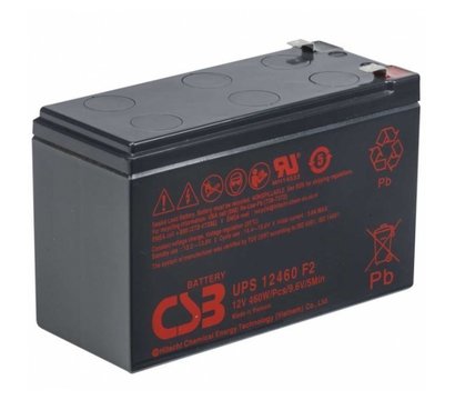 Зображення 3 Свинцево-кислотний акумулятор CSB UPS12460 12V, 9Ah