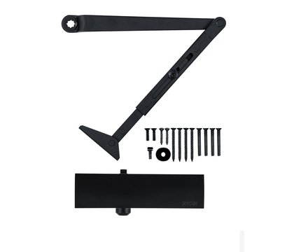 Изображение 9 Доводчик Ryobi D-1200 STD Grey Anthracite коленная тяга, Цвет корпуса: антрацитовый