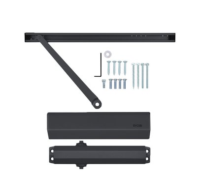 Зображення 7 Дотягувач Ryobi D-2050T BC SLD Grey Anthracite до 950 мм, Колір корпусу: антрацитовий