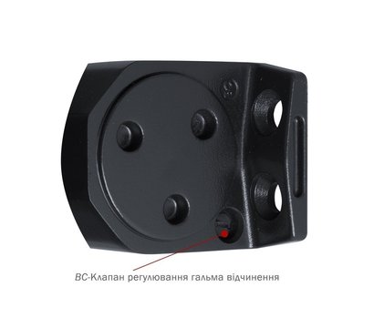 Изображение 5 Доводчик Ryobi DS-2055P BC PRL HO Grey Anthracite параллельная тяга, Цвет корпуса: антрацитовый