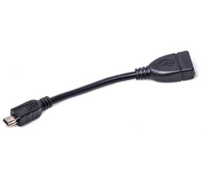 Зображення 2 Кабель PowerPlant USB2.0(AF)-MicroUSB(AM), OTG, 0.1м, black — KD00AS1232