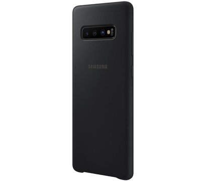 Зображення 3 Чохол Samsung Silicone Cover для Samsung Galaxy S10+ SM-G975 Black - EF-PG975TBEGRU