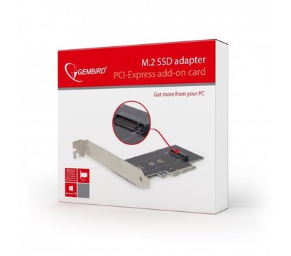 Изображение 4 Контроллер для ПК PCI-Express, Gembird PEX-M2-01