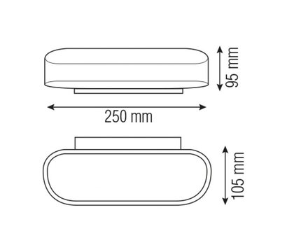 Зображення 2 Світлодіодний LED світильник Horoz Electric Belen-6 White