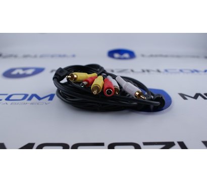 Зображення 2 Кабель з RCA роз`ємами Lux 2RCA+DC 05м