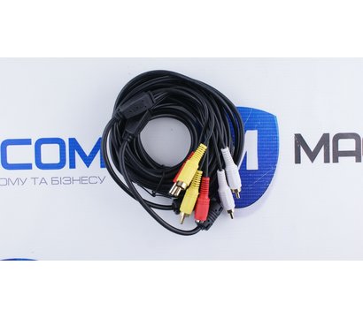 Зображення 3 Кабель з RCA роз`ємами Lux 2RCA+DC 05м
