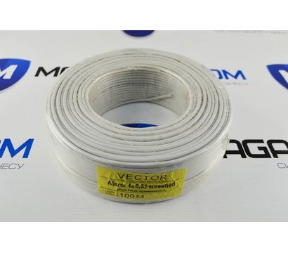 Изображение 4 Сигнальный кабель Vector 4х0,22 экран., К-ство жил: 4 жилы