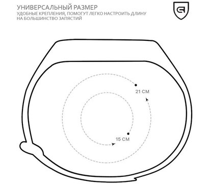 Изображение 2 Ремешок  Armorstandart для Xiaomi Mi Band 4/3 Black — ARM51827