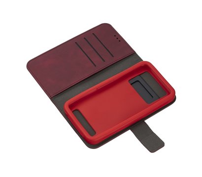 Зображення 2 Чохол 2E Silk Touch 5.5-6" Сarmine Red - 2E-UNI-5.5-6-HDST-CRD