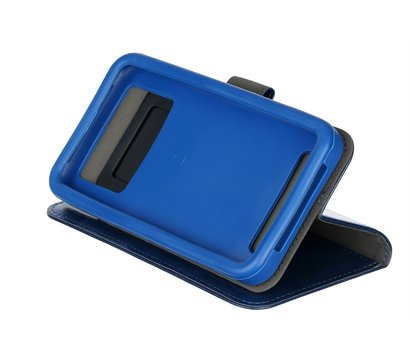 Изображение 3 Чехол 2E Basic Eco Leather 4.5-5" Navy - 2E-UNI-4.5-5-HDEL-NV