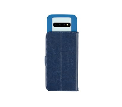 Изображение 4 Чехол 2E Basic Eco Leather 4.5-5" Navy - 2E-UNI-4.5-5-HDEL-NV