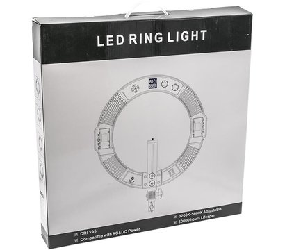 Зображення 6 Студійне освітлення PowerPlant Ring Light RL-288A LED - RL288A