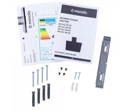 Зображення 9 Витяжка Minola HVS 6232 WH/INOX 700 LED