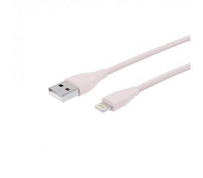 Изображение 2 Кабель Maxxter USB-Lightning 1м pink premium - UB-L-USB-01GP