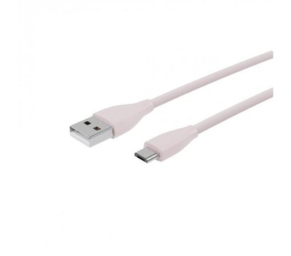 Изображение 2 Кабель Maxxter USB-microUSB 1м pink premium - UB-M-USB-01GP