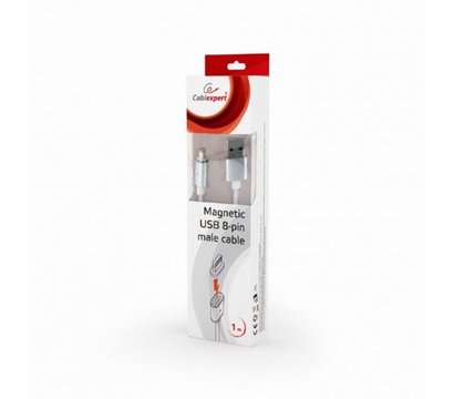 Зображення 3 Кабель Cablexpert USB 2.0 BM - Lightning, 1м, white - CC-USB2-AMLMM-1M