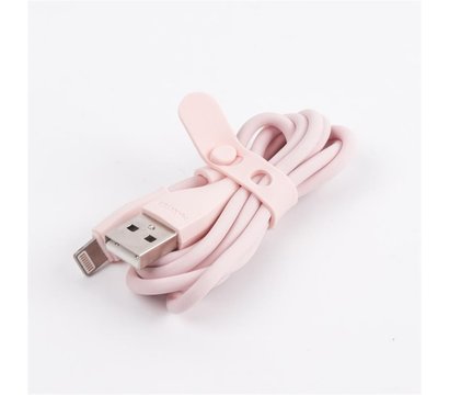 Изображение 3 Кабель Maxxter USB-Lightning 1м pink premium - UB-L-USB-01GP