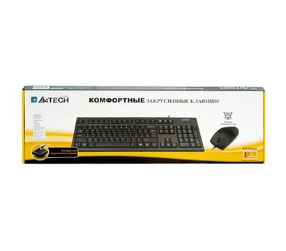 Изображение 6 Комплект мышь + клавиатура A4Tech KR-8520D USB Black