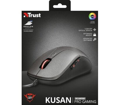 Изображение 8 Мышь Trust GXT 180 Kusan USB Black — 22401