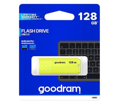 Изображение 5 Накопитель USB GoodRam UMO2 128Gb USB2.0 Yellow - UME2-1280Y0R11