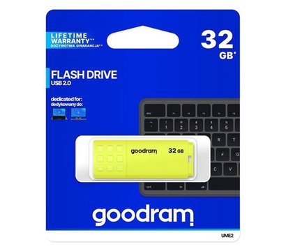 Изображение 5 Накопитель USB GoodRam UME2 32Gb USB2.0 Yellow - UME2-0320Y0R11