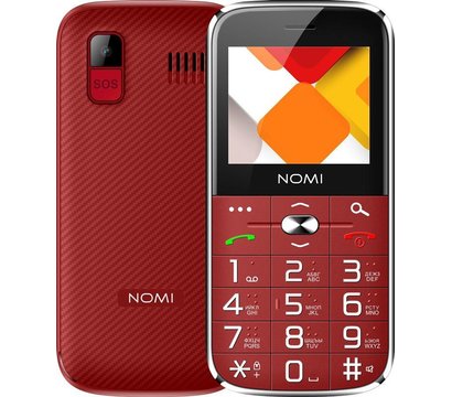 Изображение 2 Мобильный телефон Nomi i220 Dual Sim Red